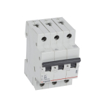 MCB RX 6000 - 3P - 400V - 6 A - B curve - prong/fork type supply busbars