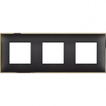 Cover plate - 2+2+2 horizontal/vertical installation modules