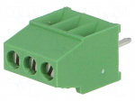 Connector: PCB terminal block | terminal | 10A | 150V | angled 90&deg;
