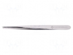 Tweezers | 140mm | Blade tip shape: rounded | universal