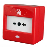 FP3/RD ~ Sarkana ugunsdzēsības trauksmes poga IP44