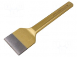 Chisel | L: 250mm | grout remover | Tipwidth: 70mm