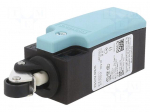 Limit switch | lever R 14mm, plastic roller &Oslash;13mm | NO + NC | 10A