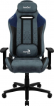Aerocool DUKE AeroSuede Universal gaming chair Black,Blue