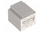 Transformer: encapsulated | 0.5VA | 230VAC | 7.5V | 7.5V | 33.3mA | PCB