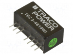 Converter: DC/DC | 3W | Uin: 18&divide;75VDC | Uout: 9VDC | Iout: 333mA | SIP8