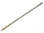 Drill bit | for concrete | &Oslash;: 10mm | L: 350mm | SDS-Plus&reg;