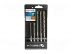 Drill set | for concrete | concrete | Holder: SDS-Plus&reg; | 5pcs.