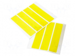 Splice tape | 16mm | 500pcs | Features: self-adhesive | yellow
