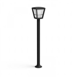 Philips Hue Econic Hue baltie + krāsainie toņi EU stabiņ&scaron; melns 1x15W 24V 915005732701 8718696170601