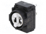 Contact block | 61 | connectors | Contacts: NO x2 | 250VAC | 5A