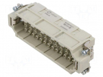 Connector: HDC | contact insert | male | EPIC H-EE | PIN: 46 | 16A | 500V