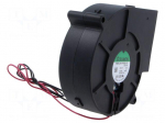 Fan: DC | blower | 12VDC | 97.2x94.4x33mm | 38.06m3/h | 50dBA | ball
