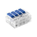 Uued tooted // Złączka instalacyjna zaciskowa 4-przewodowa; na dowolny przew&oacute;d 0,75-4mm?; IEC 450V/32A  50 szt.