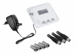 &Uuml;hendused // Different Audio, Video, Data connection plug and sockets // Rozdzielacz sygnału DVB-T2 i analogowego x 3 TV