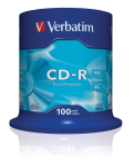 P?yta CD R 700MB x52 Protec Surfa 100szt VERBATIM 434115