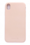 Back panel cover Evelatus Apple iPhone XR Nano Silicone Case Soft Touch TPU Pink Sand