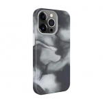 Back panel cover Evelatus Apple iPhone 14 Pro Premium Silicone case Customized Print Gray