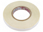 Tape: fixing | W: 19mm | L: 50m | Thk: 0.175mm | colourless | polyacrylic
