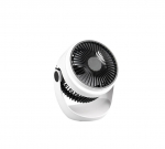 Tempest LED table fan white/black rechargeable ventilators