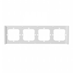 Frame for switch M5 80 quadruple 4-fold SONOFF M5-4C-80-FW (white)