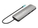 I-TEC USB-C Metal Nano Dock 2x HDMI + PD