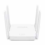 Routers MERCUSYS  Dual-Band Router AC10 802.11ac, 300+867 Mbit/s, 10/100 Mbit/s, Ethernet LAN (RJ-45) ports 2, Antenna type 4xFixed, White