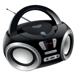 MP3 player Adler  CD Boombox AD 1181 USB connectivity, Speakers, Black