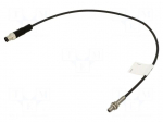 Sensor: inductive | OUT: PNP / NO | 0&divide;1.5mm | 10&divide;30VDC | M5 | 0.3m | IP67