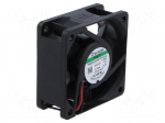 Fan: DC | axial | 24VDC | 60x60x25mm | 49.27m3/h | 37dBA | Vapo | 9.14mmH2O