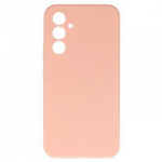 Back panel cover Evelatus Samsung Galaxy A35 Premium Soft Touch Silicone Case Pink Sand