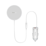 Baseus CW01 wireless car charger with MagSafe 15W holder for air vent + USB-A 25W