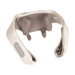 Isikliku hoolduse tooted // Masseerijad // Masażer karku i plec&oacute;w, ugniatacz, bezprzeowdowy, 3D, funkcja grzania , REBEL ACTIVE