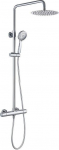 Shower column Brasco, thermostatic faucet, chrome