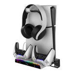 iPega P5S011 Wall Charging Stand for PS5 / PS5 Slim / PS5 Pro Game Controller