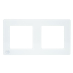 PNI WP2 glass double frame for PNI sockets