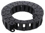 Cable chain | B15i | Bend.rad: 38mm | L: 1006mm | Int.height: 17mm