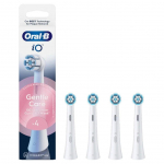Toothbrush Oral-B  Replaceable toothbrush heads | iO Gentle Care | Heads | For adults | Number of brush heads included 4 | Number of teeth brushing modes Does not apply | White