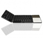 RoGer B033 Compact Bluetooth keyboard with touchpad