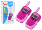 M&auml;nguala | PC | Konsoolid | Tarvikud // Harivad m&auml;nguasjad | Interaktiivsed | Loomingulised | Kunstilised // Walkie Talkie Kr&oacute;tkofal&oacute;wki R&oacute;żowe Zasięg 3km Dla Dzieci