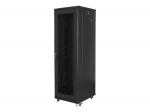 Lanberg | Rack cabinet 19" free-standing 42U/600x800 (flat pack) with mesh door | FF01-6842-23B | Black