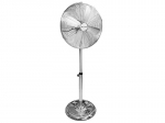 Kliimaseadmed // Ventilaatorid // 44-655# Wentylator stojący 16" 60w srebrny metalowy