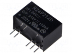 Converter: DC/DC | 2W | Uin: 21.6&divide;26.4VDC | Uout: 12VDC | Uout2: -12VDC