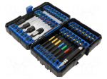 Tools set: screwdriver bits | Phillips,Pozidriv&reg;,slot,Torx&reg;