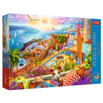 M&auml;nguala | PC | Konsoolid | Tarvikud // Harivad m&auml;nguasjad | Interaktiivsed | Loomingulised | Kunstilised // Puzzle - 1000 Premium Plus - Tea Time: Z wizytą na Santorini - Trefl 10842