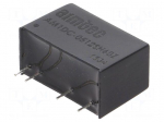 Converter: DC/DC | 1W | Uin: 4.5&divide;5.5V | 12VDC | Iout: 83mA | SIP7 | 4.2g