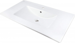 Built-in ceramic sink w/battery space