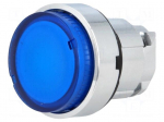 Switch: push-button | Stabl.pos: 1 | 22mm | blue | Illumin: ZBV6 | IP66