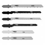 Uued tooted // Zestaw brzeszczot&oacute;w do wyrzynarki, 6, 10/21, 12, 21 TPI, HCS/HSS/BIM, uchwyt typu T, 6 szt.