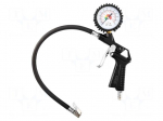 Wheel inflation gun | with manometer | 63mm